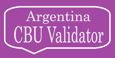 argentina cbu validator