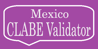 Mexico Clabe Validator