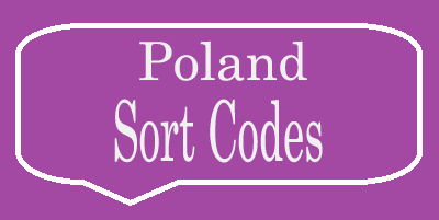 Poland Sort Codes