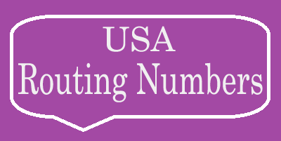 USA Routing Numbers